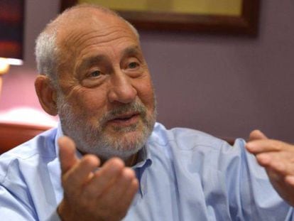 Joseph Stiglitz, el pasado agosto en una entrevista en París.