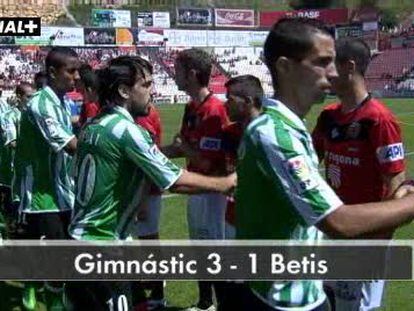 Gimnastic 3 - Betis 1