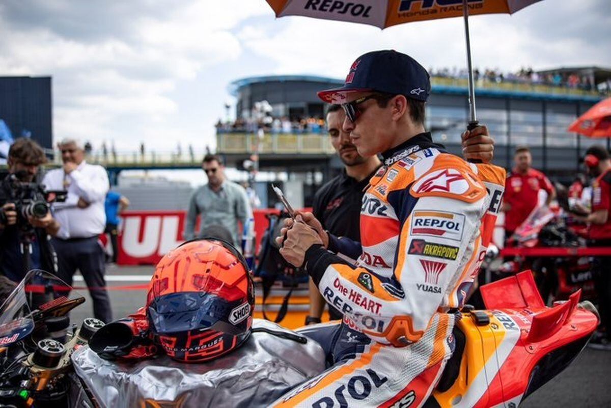 Marc Márquez também não corre no GP da Holanda, dores o impedem |  Motociclismo |  Esportes