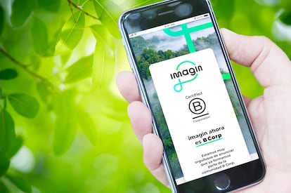La 'app' ha logrado la certificación B Corp que garantiza su compromiso social y ambiental.