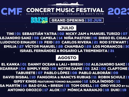 EL PAÍS te invita a los conciertos de Concert Music Festival