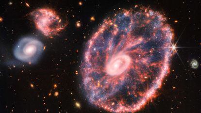 Nueva imagen de la galaxia capturada por el 'James Webb'.