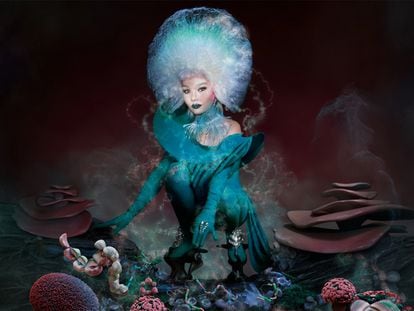 Así es Jisoo Baik, la emergente diseñadora coreana en la que Björk ha confiado para su nuevo álbum
