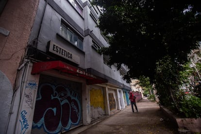 La fachada del edificio, en calle Puebla 261 en el barrio Roma Norte.