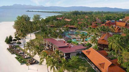 Resort de lujo en la isla de Langkawi, en Malasia.