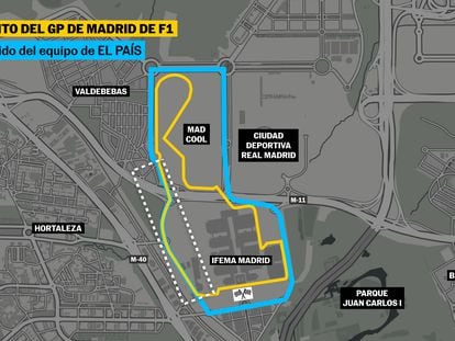 Recorrido por el circuito de Fórmula 1 de Madrid