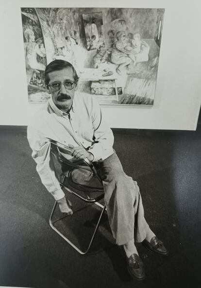 El artista Luis Fernando Aguirre.