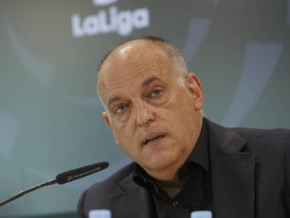 Javier Tebas, presidente de LaLiga