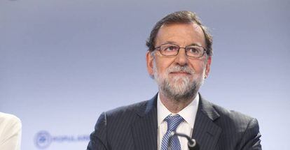 Rajoy presideix la Junta Directiva Nacional del PP.