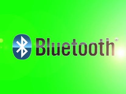 logo bluetooth con fondo verde