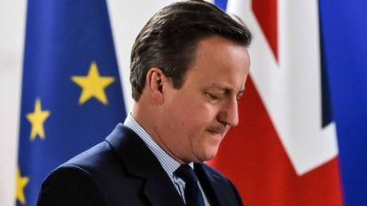 David Cameron, pocos días después de perder el referéndum sobre el ´Brexit´.