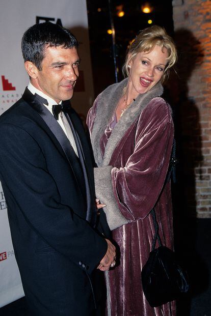 Antonio Banderas y Melanie Griffith estuvieron casados 18 años.