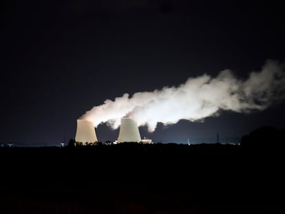 Central nuclear de Nogent-sur-Seine, ubicada en a 110 kilómetros de París, la capital de Francia.