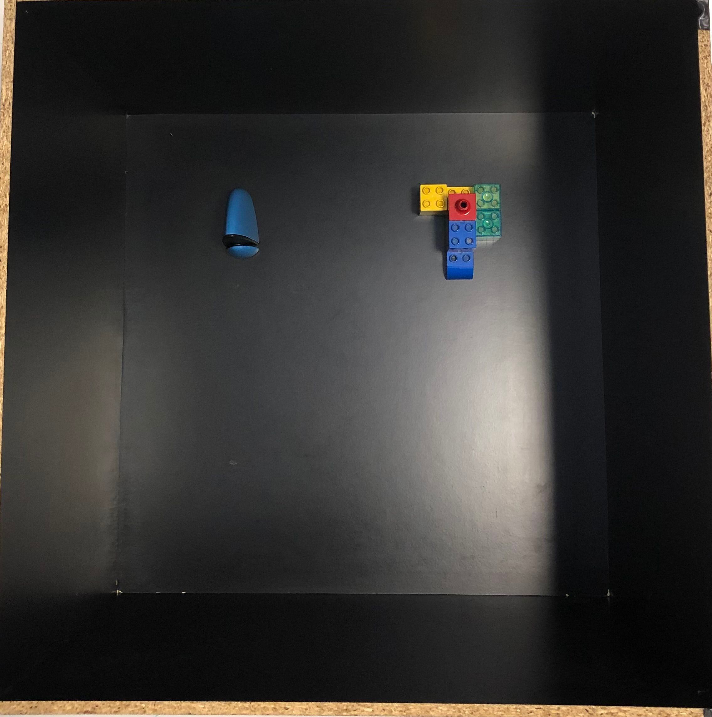 Imagen de una caja con legos usada en el laboratorio de psicobiología en la Universidad Autónoma de Barcelona