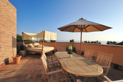 Habitación del Hotel Vincci Marbella.