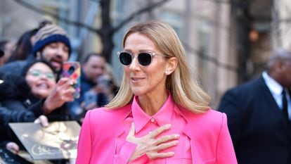 Celine Dion, en las calles de Manhattan, en el año 2020.