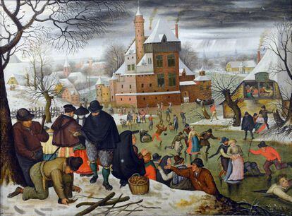 'Las cuatro estaciones (invierno)', de Pieter Brueghel el Joven.