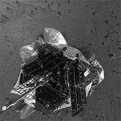 Imagen tomada por la cámara de navegación de la sonda, que podría iniciar el próximo martes su nueva etapa.