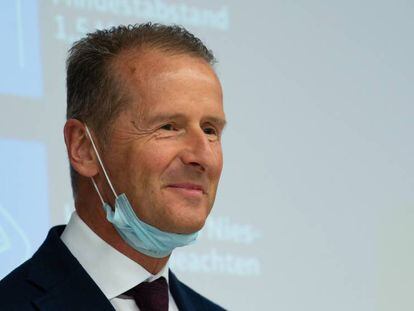 El presidente del grupo Volkswagen, Herbert Diess.
