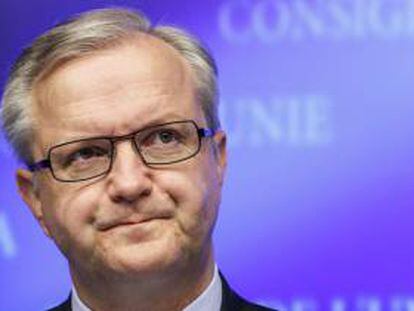 En la imagen, el vicepresidente económico de la Comisión Europea, Olli Rehn. EFE/Archivo