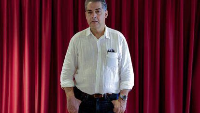 El escritor Philip Kerr, en Valencia.