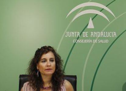 La consejera de Salud y Bienestar Social, María Jesús Montero.