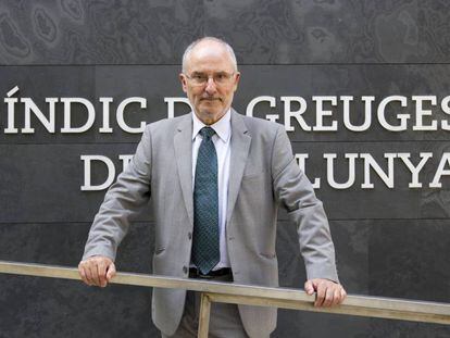 El Sindic de greuges, Rafael Rib&oacute;.