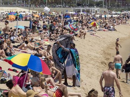 Una platja, en una imatge d'arxiu.