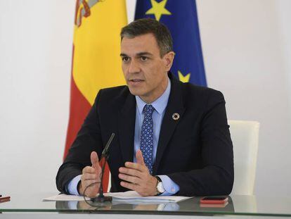 El presidente del Gobierno, Pedro Sánchez
 