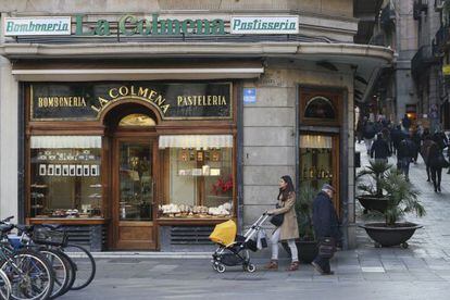 La pastelería La Colmena, uno de los negocios afectados.