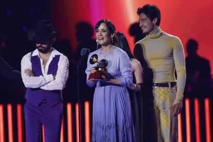 Julieta Venegas, ganadora del Grammy al 'Mejor álbum vocal pop' por 'Tu historia'.