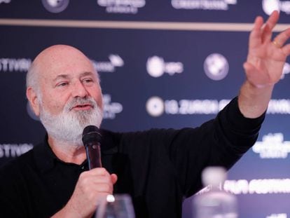 Rob Reiner, durante su rueda de prensa en Z&uacute;rich.