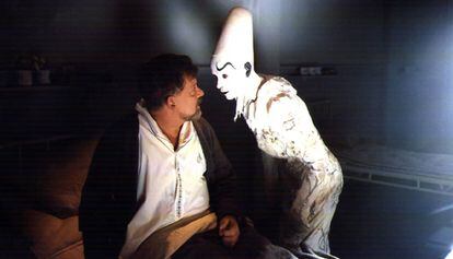 Imagen de la película 'In the presence of a clown', dirigida por Ingmar Bergman.