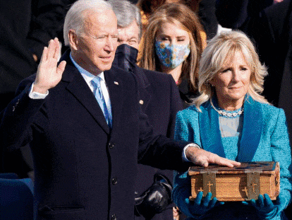 Imágenes de la toma de posesión de Joe Biden y Kamala Harris. En el video, el resumen de los mejores momentos del evento.
