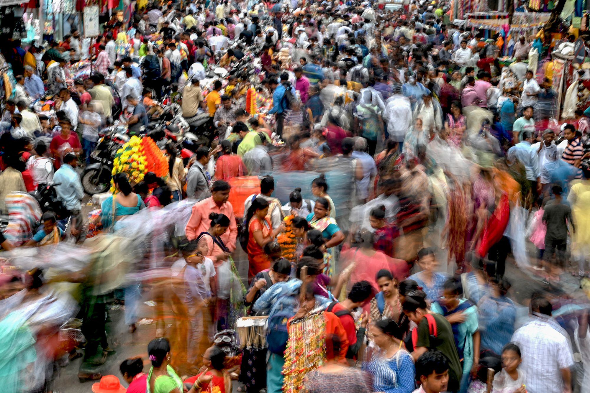 En los últimos 20 años, la población de la India se ha incrementado en 320 millones, casi el equivalente a loshabitantes de Estados Unidos.