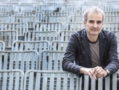 Olivier Assayas, retratado en Roma.