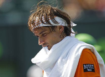 Mardy Fish apea al alicantino de los cuartos de final del torneo de Miami.