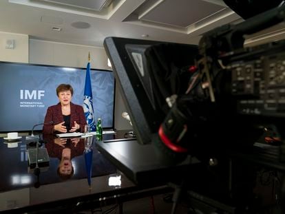 Kristalina Georgieva, directora gerente del FMI, en una imagen de archivo.