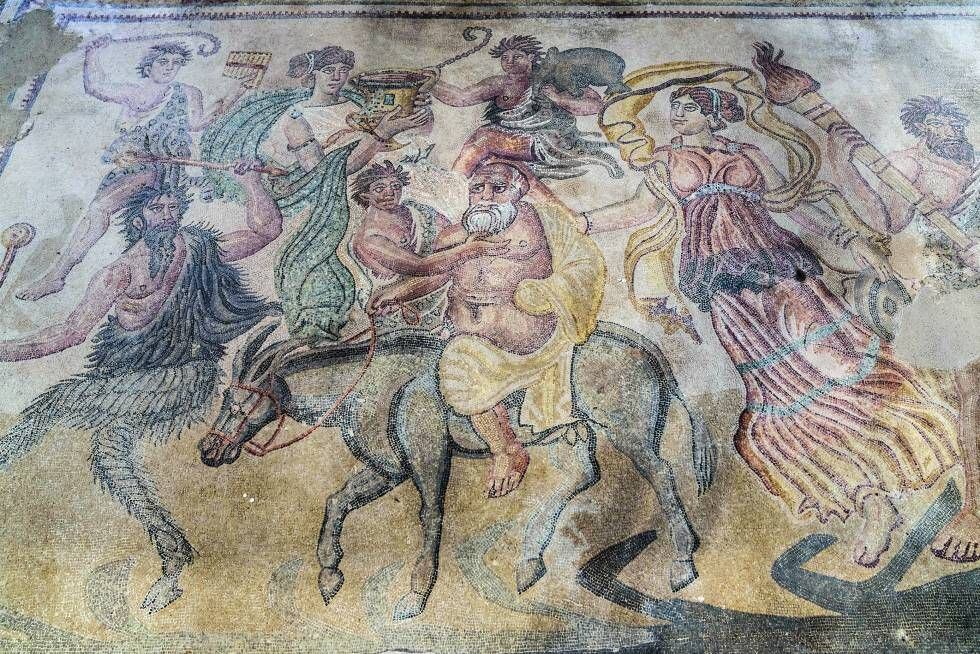 Mosaico romano de Noheda, uno de los más grandes y mejor conservados de Europa.