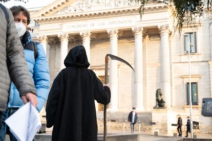 El Congreso de los Diputados, otro de los lugares de rodaje.