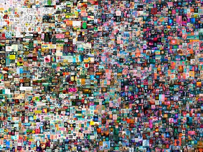 'Everydays: The First 5000 Days' (Todos los días: los primeros 5.000 días), el 'collage' de 5.000 imágenes de Beeple.