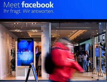 Imagen de una tienda efímera de Facebook en Colonia (Alemania) en noviembre de 2018.