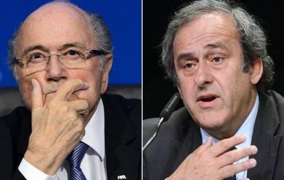 Blatter i Platini.