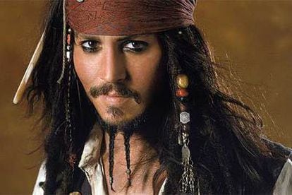 Su papel del capitán pirata Jack Sparrow ha convertido a Johnny Depp en uno de los actores más comerciales del momento.