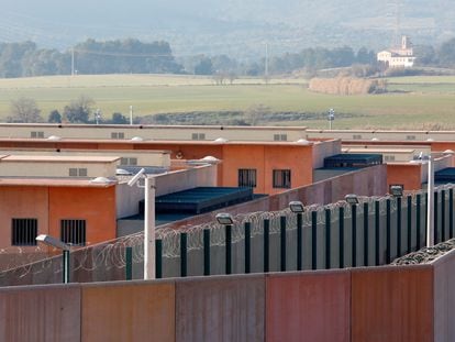 Vista del centro penitenciario de Lledorners, en Barcelona.
