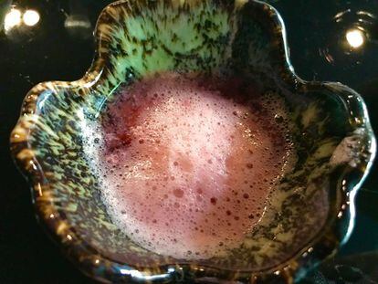 ESPUMA DE JENGIBRE CONFITADO / CAPEL