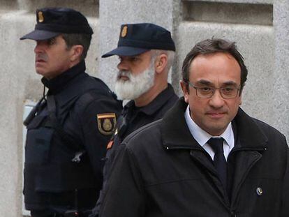 El 'exconseller' Josep Rull, el pasado mes de marzo.