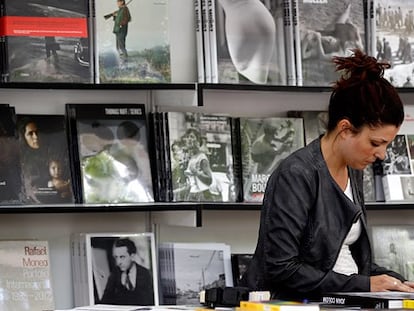 Ambiente en la Feria del Libro.