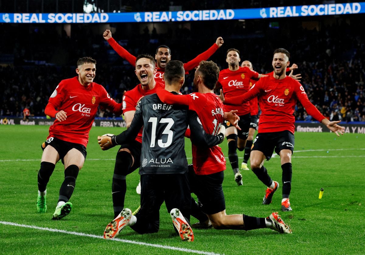 Mallorca hizo historia ante la Real y jugará la final de la Copa del Rey |  Fútbol |  Deportado