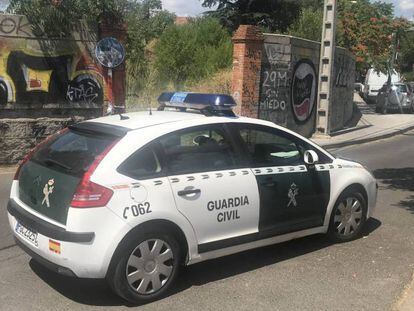 Un coche patrulla de la Guardia Civil, en una imagen de archivo.